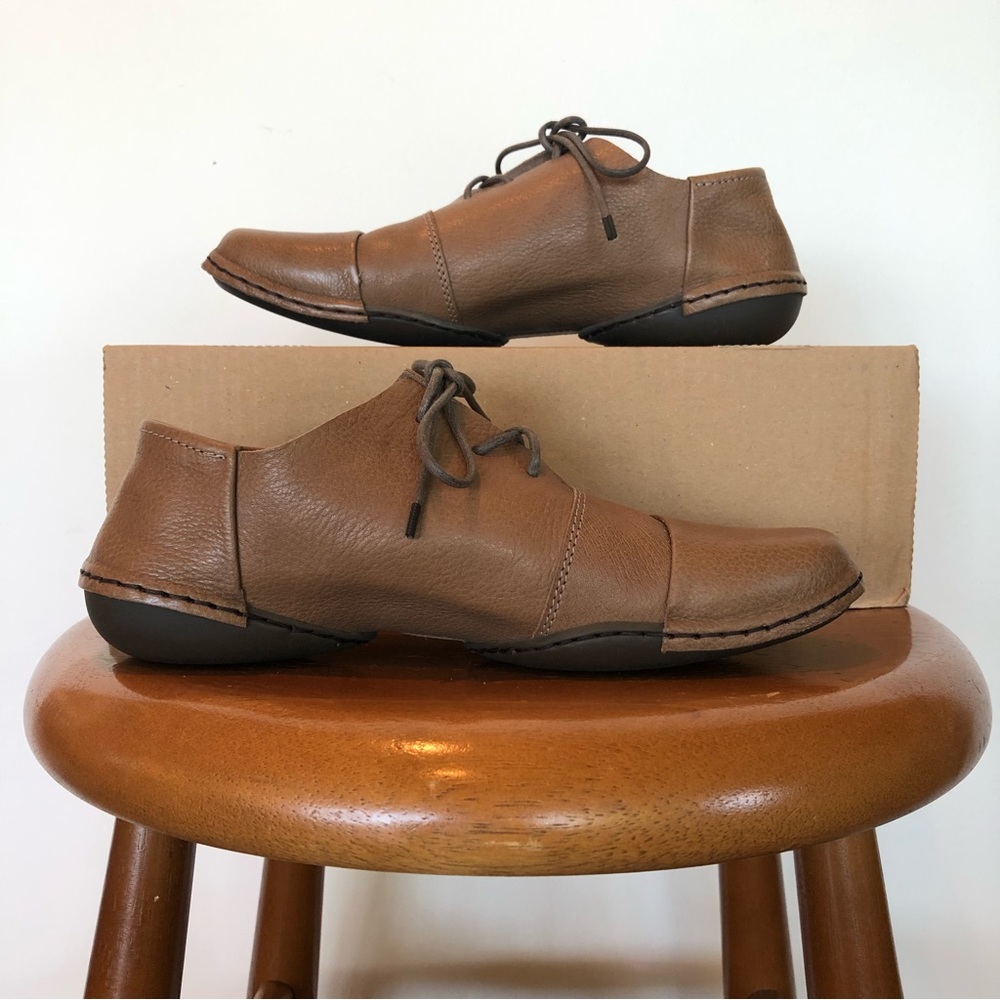 Trippen Cello Cloud Leather Lace-up Shoes (Size 36 / US 6) Display Pair
